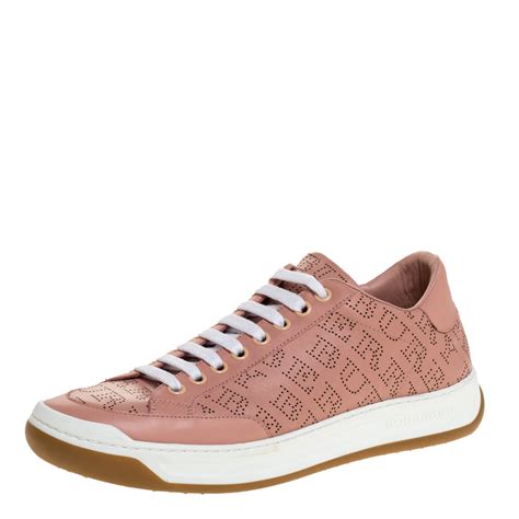 burberry perforated sneakers|burberry sneakers for women.